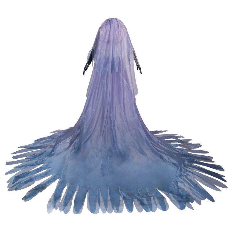 万圣节服装骷髅新娘 艾米丽 女成人吸血鬼cosplay恐怖僵尸新娘