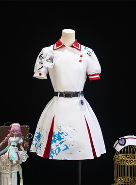 蛋仔派对海瑟cos服 丧尸护士女童游戏服成人漫展万圣节表演服全套