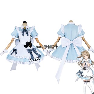 Lovelive缪斯gigo联动全员cos服咖啡厅联动cosplay女仆动漫服全套