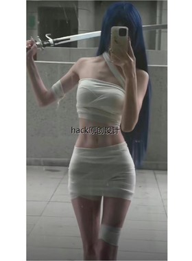 偷心九月天沧月cos服东京食尸鬼高泉cos服绷带女神cosplay绷带