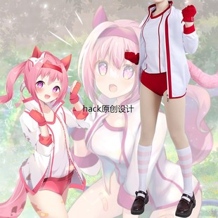 骑师女孩Cos套装Ulala漂亮德比获胜套装Cosplay动漫二维服装