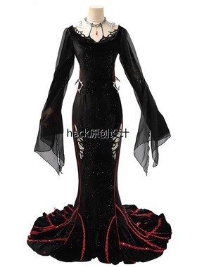 无期迷途cos服 瑟琳黯夜同行cos服全套连衣裙cosplay