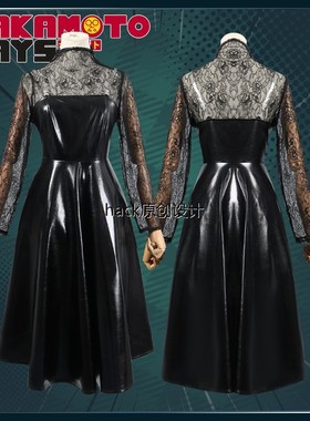 可爱的小喵阪本每日大佛Cos套装无嘴少女动漫二次元Cosplay服装男