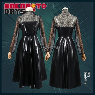 可爱的小喵阪本每日大佛Cos套装无嘴少女动漫二次元Cosplay服装男