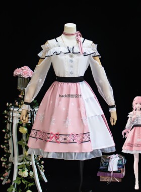 无限暖暖初始装cos服二次元cosplay漂浮泡泡游戏漫服洋装全套装