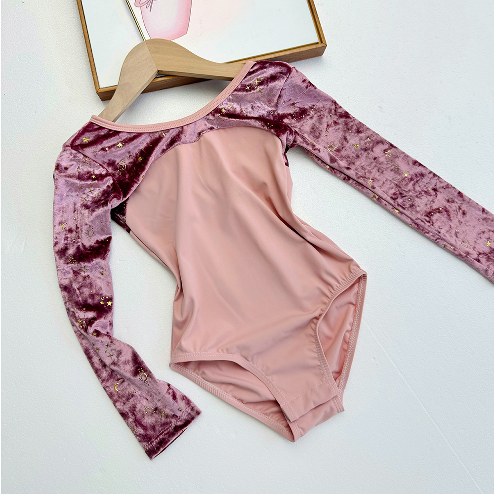 儿童舞蹈服芭蕾舞长袖体服