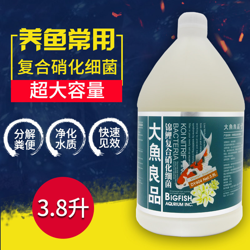观赏鱼硝化细菌净水剂浓缩液体