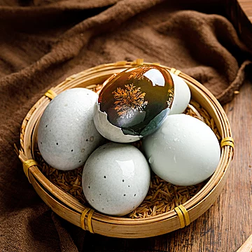 洞庭湖！无抗无铅鸭皮蛋