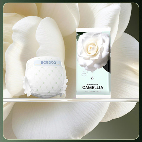 巴布豆白山茶花纸尿裤试用装