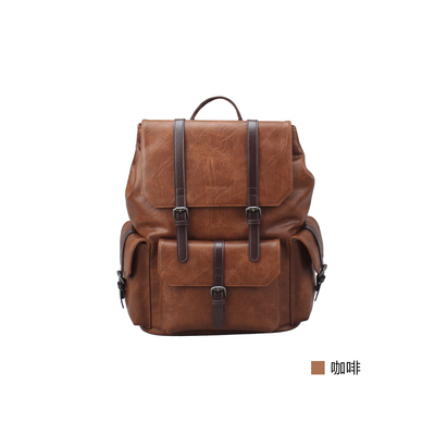 意尔康男士双肩包大容量旅行背包