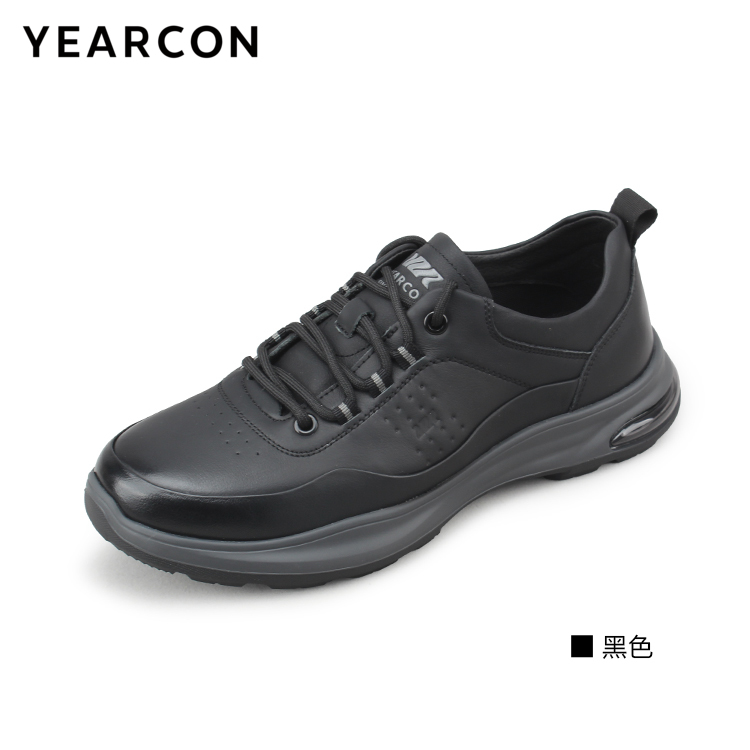 意尔康休闲透气皮鞋男款