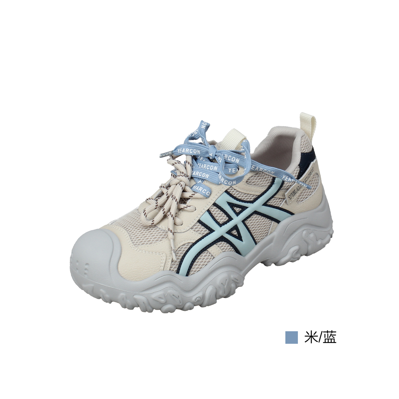 意尔康女鞋2026春款老爹鞋