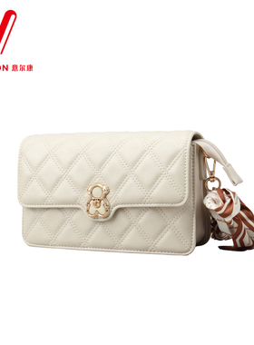 意尔康女包2025新款时尚百搭单肩斜挎包女包手提包女包55Y23186