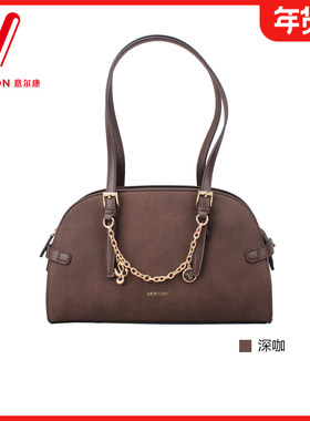 意尔康女包2025冬季新款时尚百搭单肩包女手提包女包57Y28191