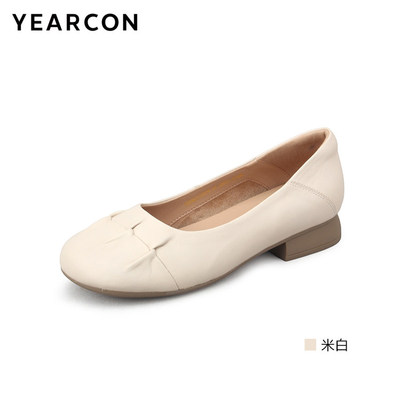 意尔康2025秋季新款豆豆鞋