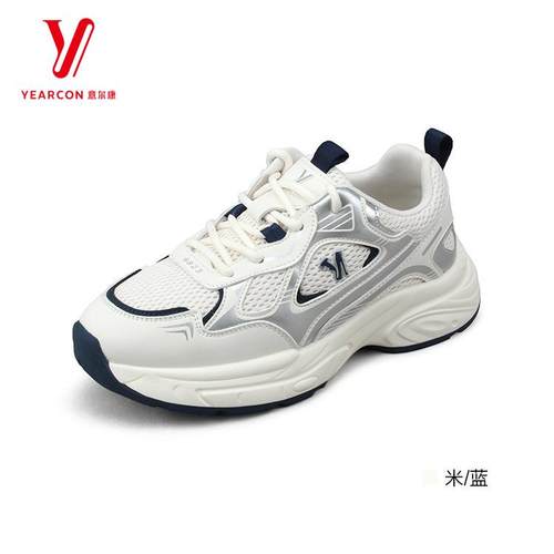 胶粘鞋拼色中国系带混合材质时尚