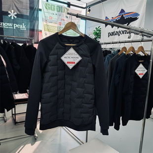 平替款！压胶隔仓防风防泼水拒水C棉男士户外中间层套头棉衣棉服