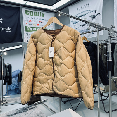 耐磨防泼水户外叠穿羽绒服外套