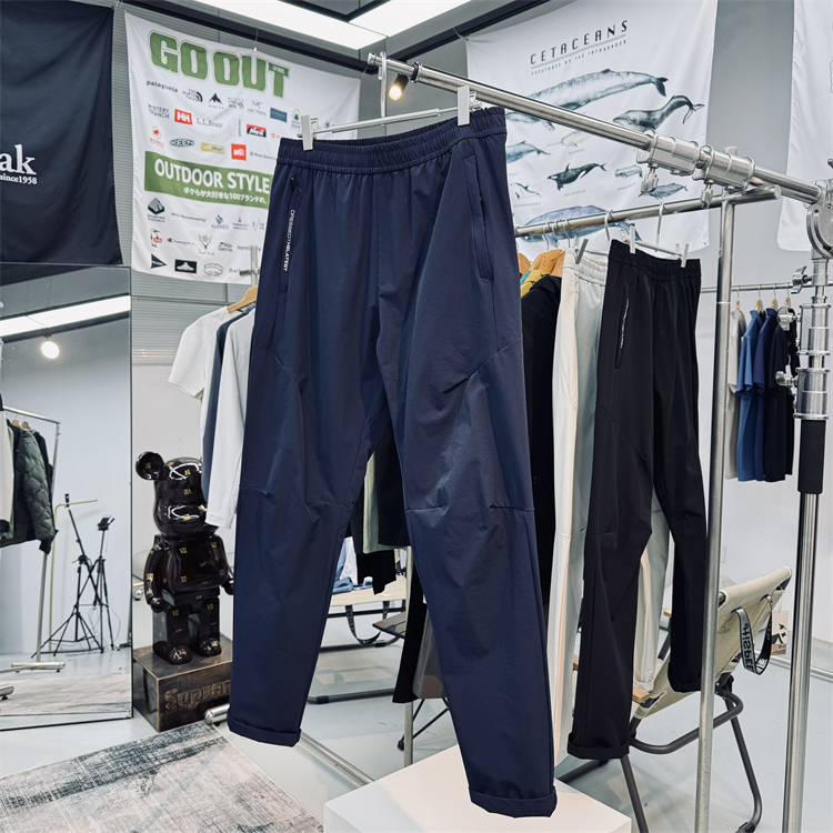 锥形立裁透气速干户外弹力软壳裤