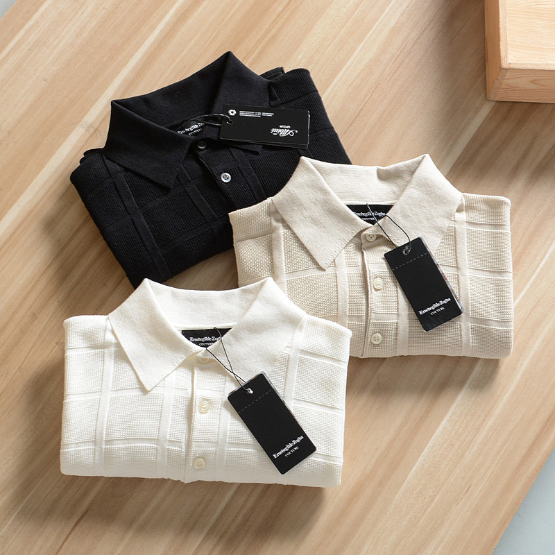 奢品级！门店2400！德国16针进口全棉针织衫男士夏季短袖POLO衫,男装,Polo衫,淘宝优惠券,粉丝福利购,淘宝优惠卷