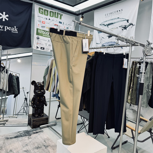 春秋防风保暖户外商务休闲软壳裤