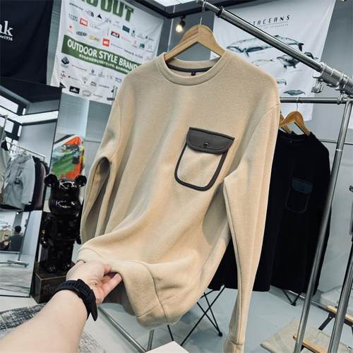 速热双面摇粒绒户外抓绒衣男女