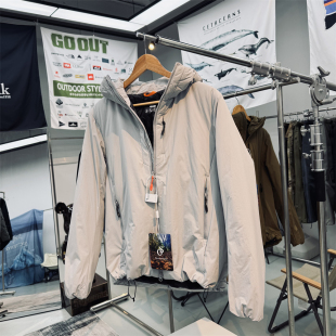 象平替 轻量化耐磨防泼水男女通用防风保暖户外连帽棉衣棉服外套