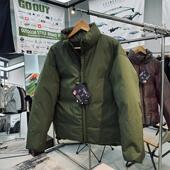 加厚抗寒防风防水短款 紫标平替 日线复古山系男女同款 面包羽绒服