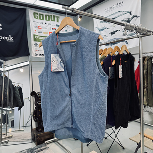 毛猴平替户外动态保暖轻量化速干透气中间层抓绒衣无袖坎肩背心