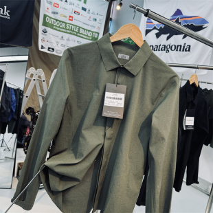 衬衫 2000 长袖 无痕压胶速干网眼冲孔透气防晒户外休闲男士 平替款