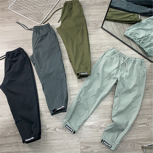 男士 裤 宽松休闲裤 工装 潮 束口裤 速干透气轻薄斜纹面料2021春夏新款