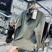 平替款 韩国棉感高弹速干面料秋冬暖绒内搭运动户外长袖 POLO衫