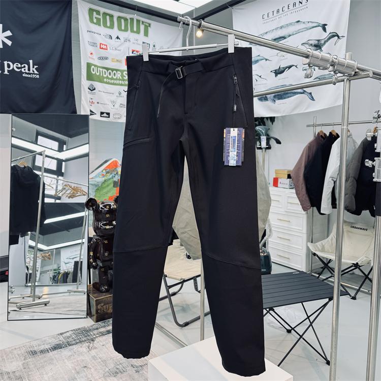 防风保暖防泼水户外软壳裤袅系
