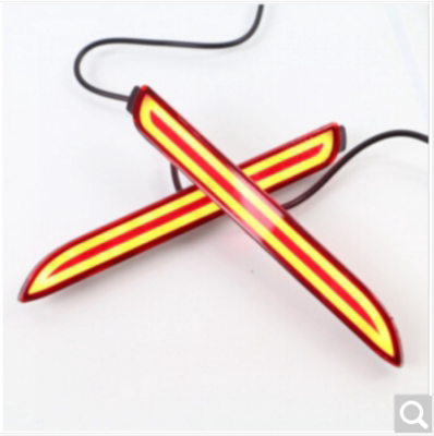 丰田新锐志后杠灯改装刹车转向灯