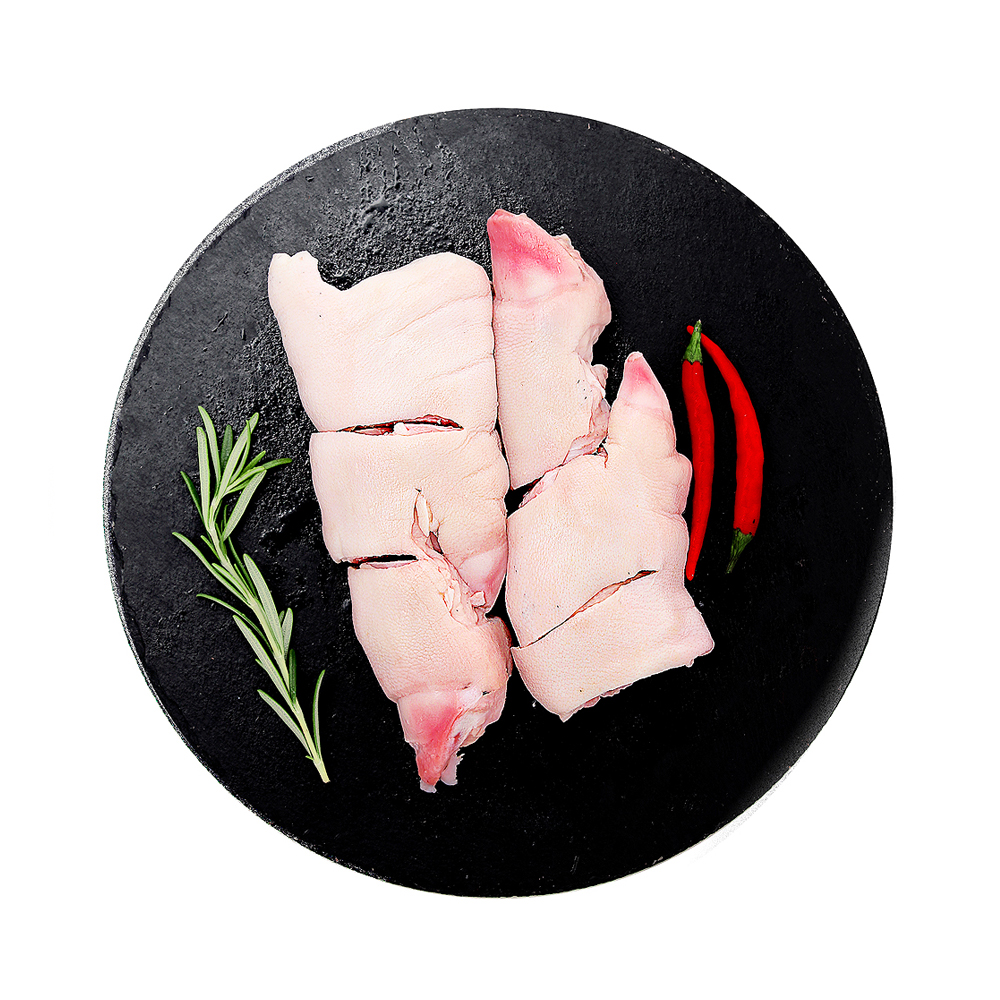 太湖黑无抗黑猪猪脚鲜香猪蹄猪爪