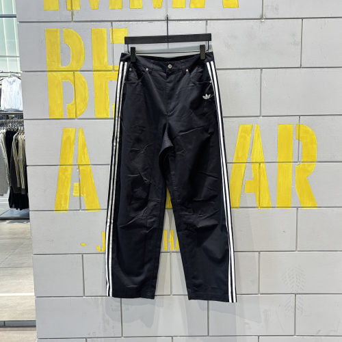 三叶草M WOVEN PANT男子运动长裤LI5087 5088