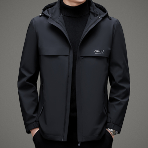 V1005钱塘2020-3冬季跑量男士休闲羽绒服连帽灰鸭绒保暖冬季P200图片