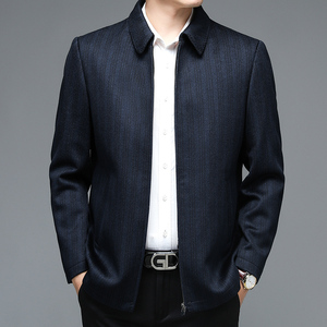 M99803钱塘2020-3冬男士羊毛精品翻领商务精品休闲夹克P325,男装毛呢大衣,钱塘207-3