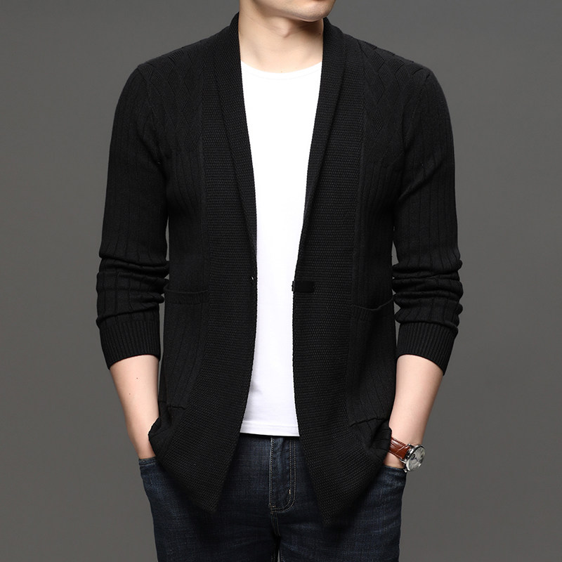 A9620钱塘2020-3秋冬男士开衫毛衣长袖开衫秋季外套休闲P100,男装针织衫/毛衣,钱塘207-3