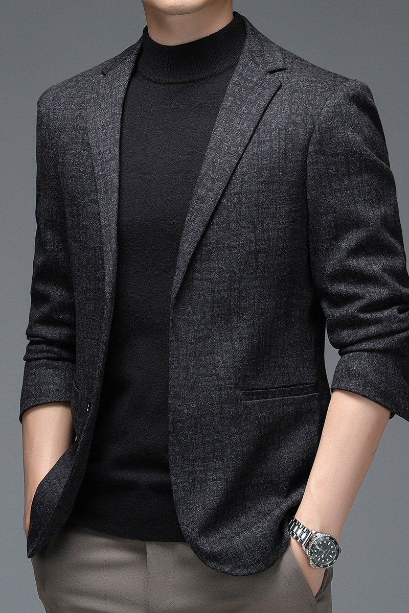 TG08钱塘2020-3秋冬商务西服上衣青年休闲男士外套西服高品质P150,男装西服,钱塘207-3