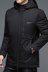 N2239钱塘2020-3跑量冬季男士棉服加厚休闲中年大码连帽P95图片