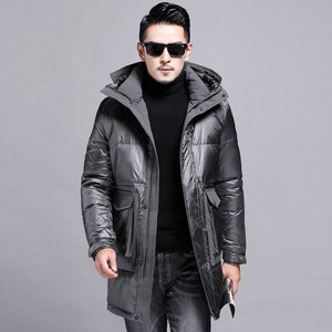 B93022钱塘2020-3冬季男士精品羽绒服中长款休闲商务休闲P330图片