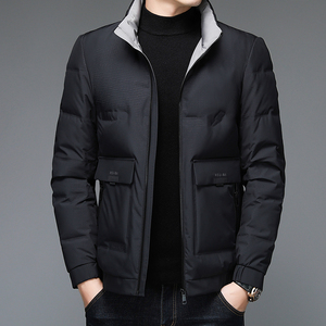 V1281钱塘2020-3冬季男士休闲立领羽绒服白鸭绒保暖冬季P205,男装羽绒服,钱塘207-3