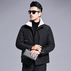 B2020钱塘2020-3冬季男士翻领精品羽绒服青年休闲商务休闲P300图片