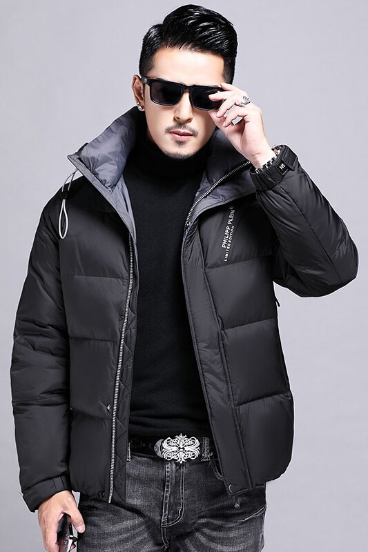 B28827钱塘2020-3冬季男士鹅绒精品羽绒服多口袋休闲商务休闲P360,男装羽绒服,钱塘207-3
