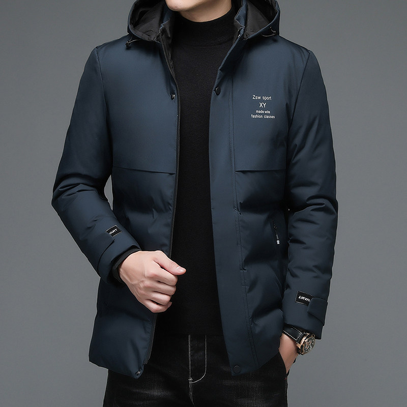 N2233钱塘2020-3跑量冬季男士棉服加厚休闲中年大码连帽中年P90,男装棉衣,钱塘207-3