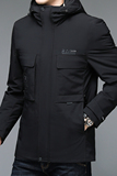 V1282钱塘2020-3冬季男士休闲连帽羽绒服白鸭绒保暖冬季P260，男装羽绒服，钱塘207-3