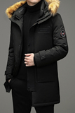 V9111钱塘2020-3冬季男士高品貉子毛领羽绒服90鸭绒保暖冬季P295，男装羽绒服，钱塘207-3