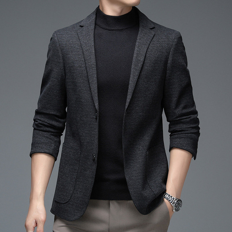TG03钱塘2020-3秋冬商务西服上衣青年休闲男士外套西服高品质P175图片