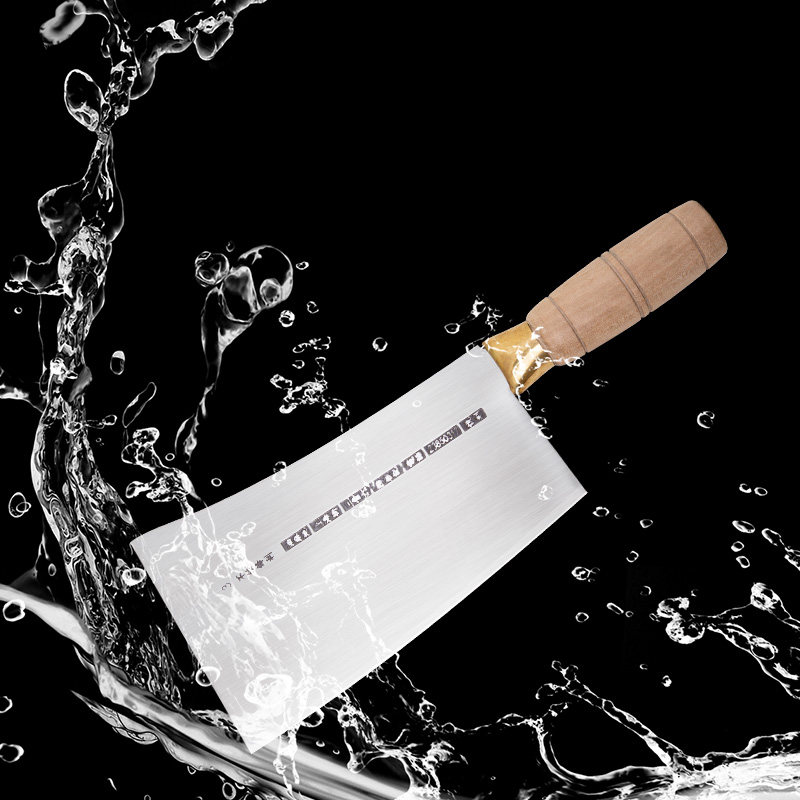 三壹六陈枝记不锈钢九江刀木柄广式烧腊刀砍排骨刀商用砍鸡砍鸭,厨房/烹饪用具,斩骨刀,淘宝优惠券,粉丝福利购,淘宝优惠卷